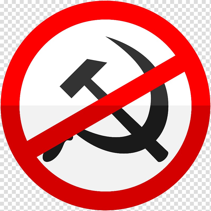 Anti-communism T-shirt Communist symbolism Communist party, T-shirt transparent background PNG clipart