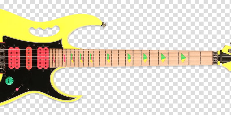 Electric guitar Bass guitar Ibanez JEM777-DY 30th Anniversary Электрогитара, electric guitar transparent background PNG clipart