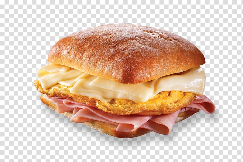 Hamburger Ham and cheese sandwich Breakfast sandwich Omelette, egg sandwich transparent background PNG clipart