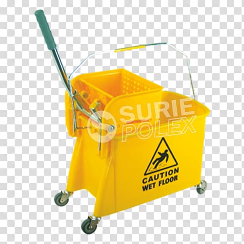 Mop bucket cart Cleaner Surie Polex, bucket transparent background PNG clipart