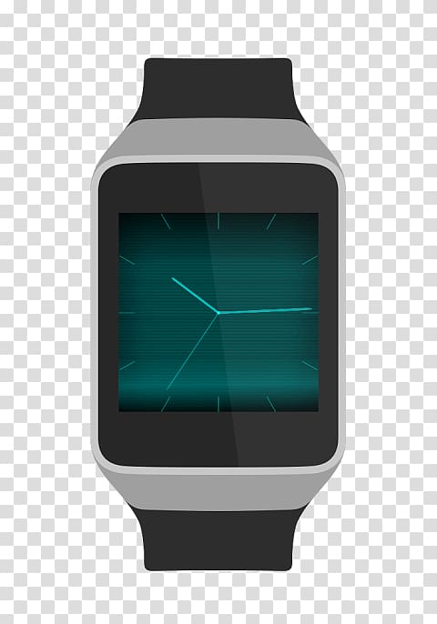 Smartwatch Fallout Pip-Boy Android Tenfifteen QW09, watch transparent background PNG clipart