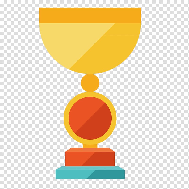 Trophy Award Flat design Icon, Awards Trophy transparent background PNG clipart