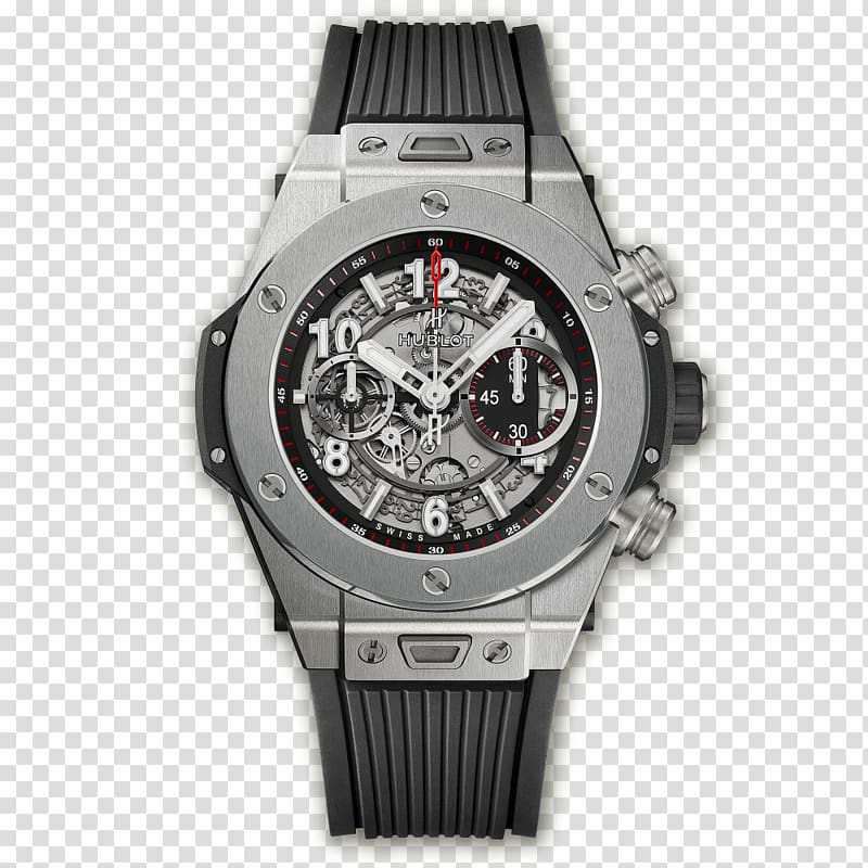 Hublot Flyback chronograph Watch Jewellery, watch transparent background PNG clipart