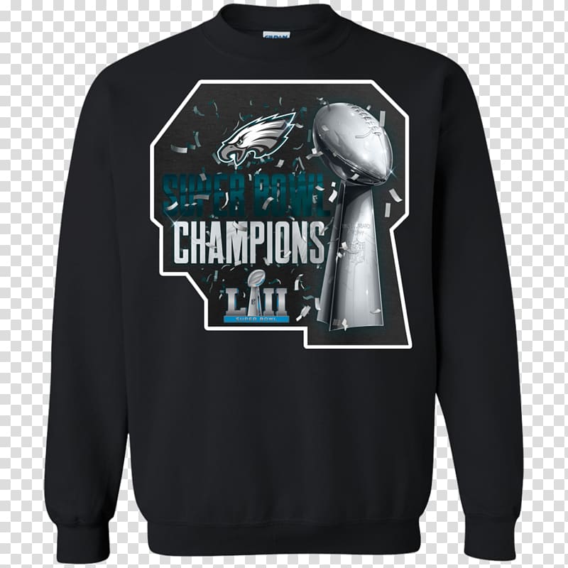 T-shirt Super Bowl LII Philadelphia Eagles NFL New England Patriots, Super eagles transparent background PNG clipart