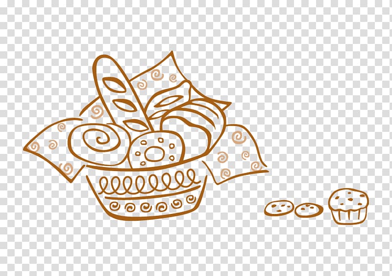 Bakery The Basket of Bread, bread transparent background PNG clipart