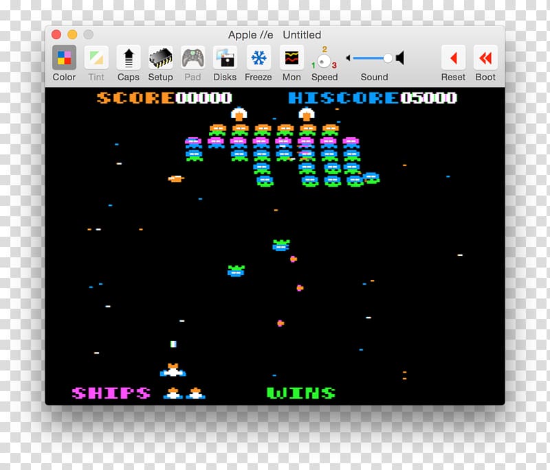 Apple II Emulator Video game, games & entertainment scene creator transparent background PNG clipart