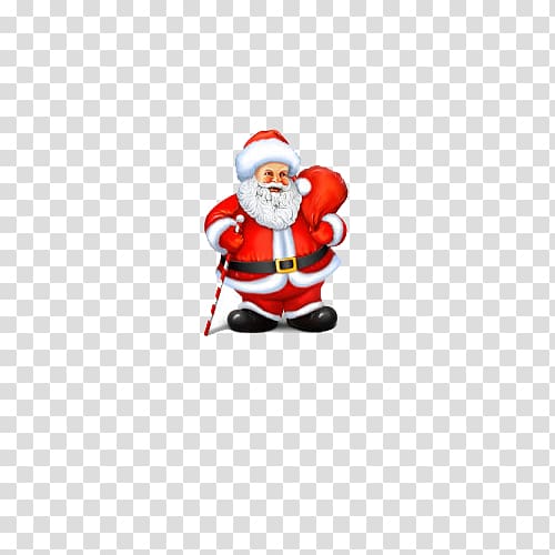 Santa Claus Christmas tree Gift Icon, Creative Christmas transparent background PNG clipart