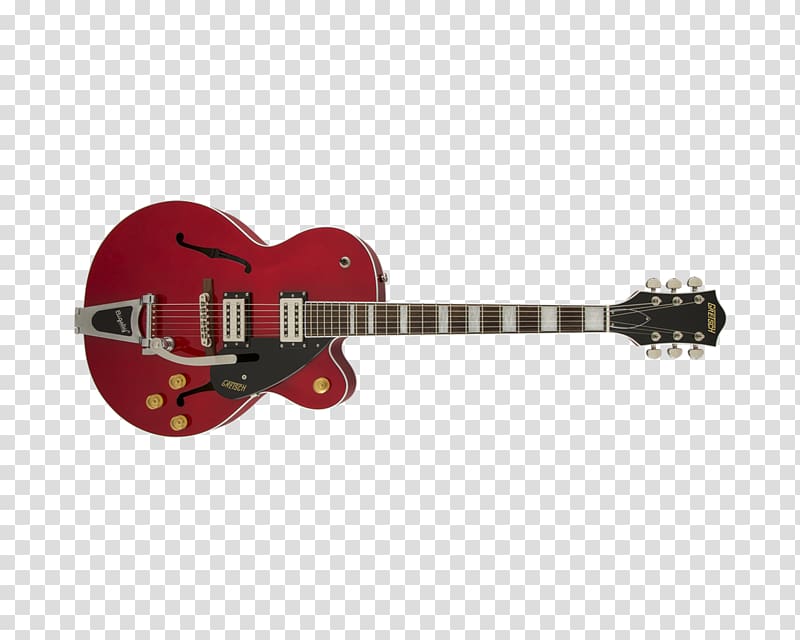 Gretsch G2622T Streamliner Center Block Double Cutaway Electric Guitar Gretsch G5420T Streamliner Electric Guitar Bigsby vibrato tailpiece, guitar transparent background PNG clipart