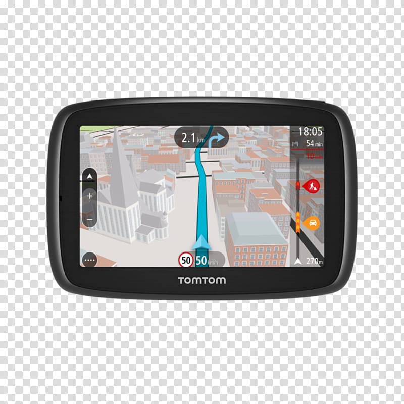 GPS Navigation Systems TomTom GO 5100 Automotive navigation system TomTom GO 40, gps navigation transparent background PNG clipart