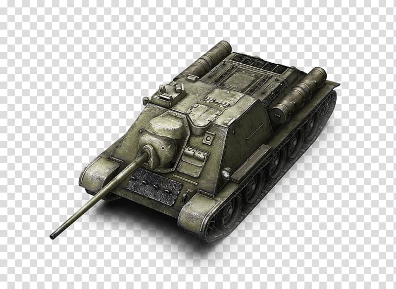 World of Tanks Blitz SU-122-54 ISU-152, Tank transparent background PNG clipart