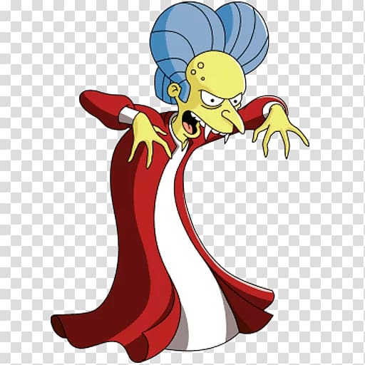Mr. Burns The Simpsons: Tapped Out Homer Simpson Dracula Bart Simpson, Bart Simpson transparent background PNG clipart