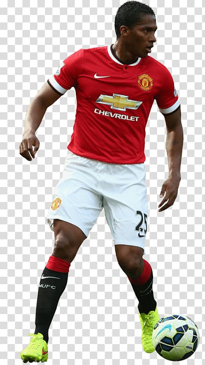 Antonio Valencia Manchester United F.C. Team sport Jersey Football, soccer fans transparent background PNG clipart