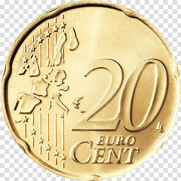 20 cent euro coin Euro coins 1 cent euro coin, Coin transparent background PNG clipart