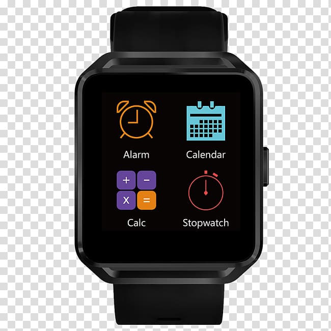 Smartwatch Apple Watch Series 3 Clock Watch strap, smart watch transparent background PNG clipart