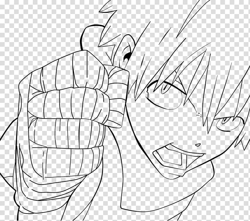 Line art Black Star Soul Eater Evans Drawing, soul eater transparent background PNG clipart