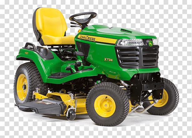 John Deere Lawn Mowers Riding mower Tractor, have bumper harvest transparent background PNG clipart