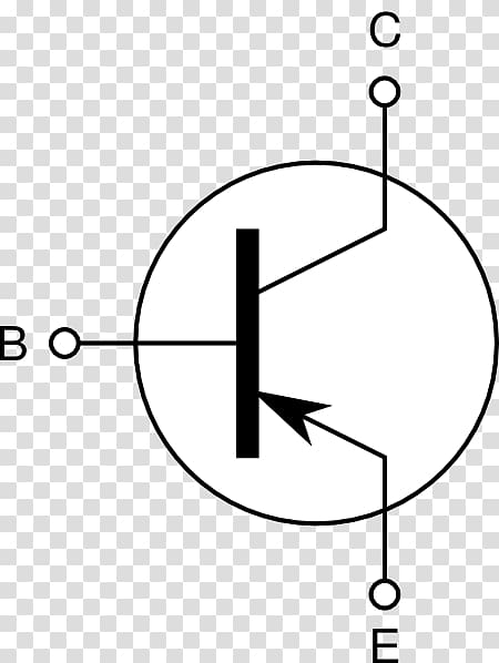Bipolar junction transistor PNP tranzistor Electronic symbol , Transistor transparent background PNG clipart