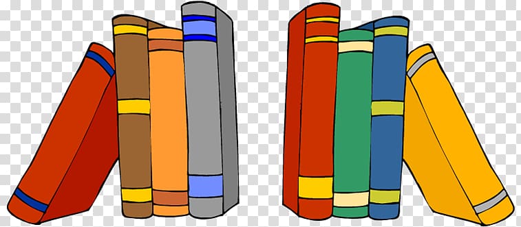 shelf of books clip art