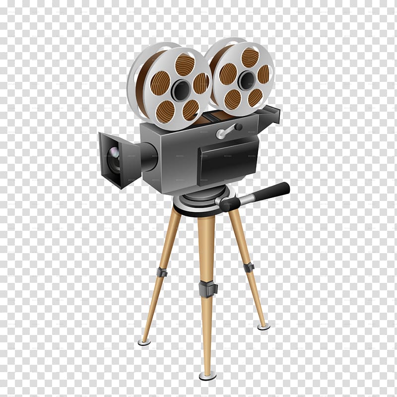 graphic film Cinema Movie camera, Projector transparent background PNG clipart