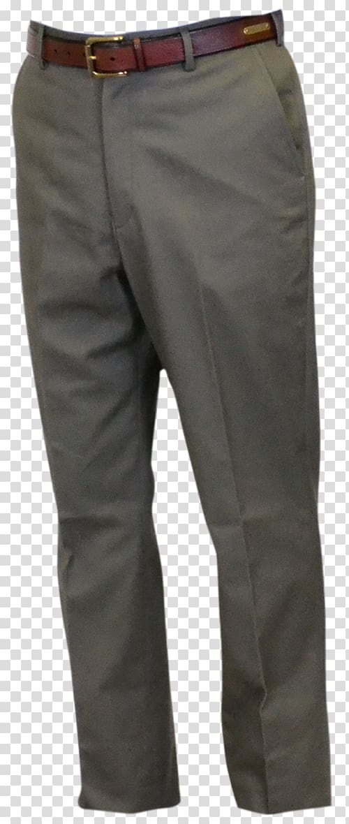 Khaki Jeans Waist, men's flat material transparent background PNG clipart