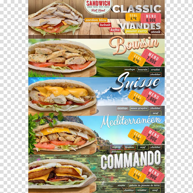 Fast food Sandwich Hamburger Junk food Biggy burger, junk food transparent background PNG clipart