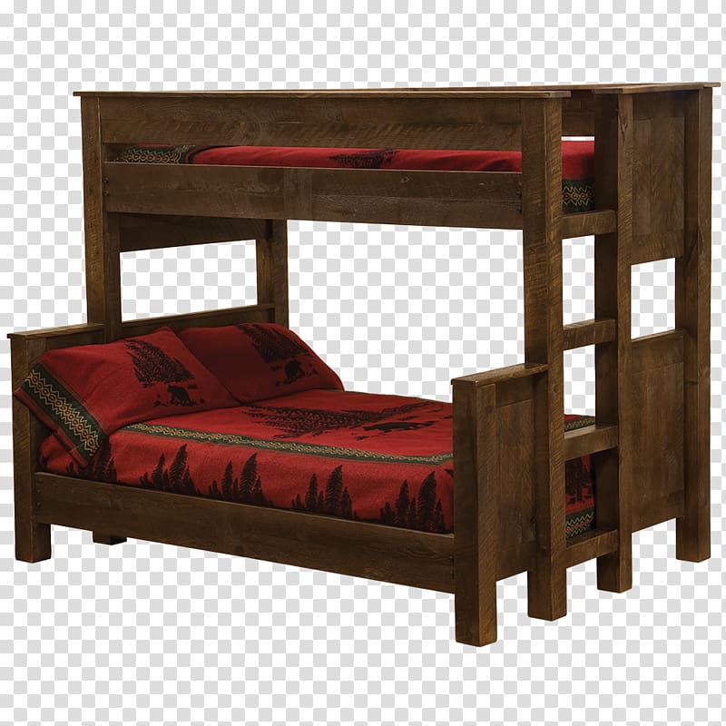 Bunk bed Bed frame Trundle bed Wood, bed transparent background PNG clipart