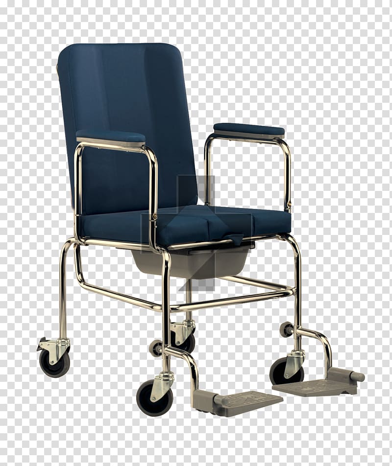 Wing chair Wheelchair Bathroom Commode, chair transparent background PNG clipart