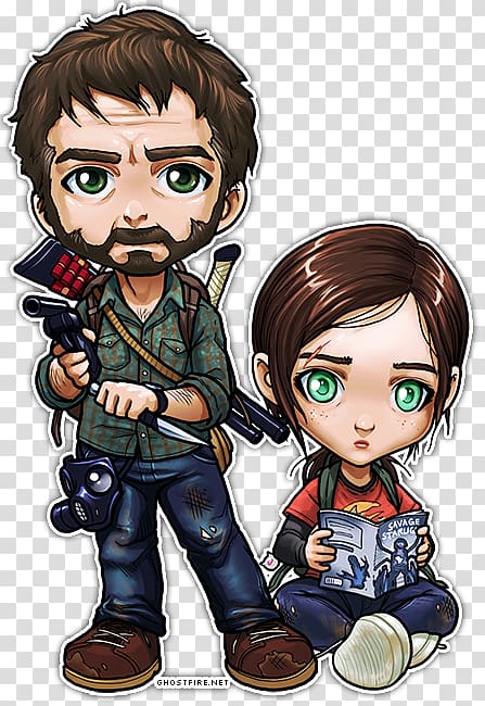 The Last of Us Part II Ellie Video game Drawing, carl ellie transparent background PNG clipart