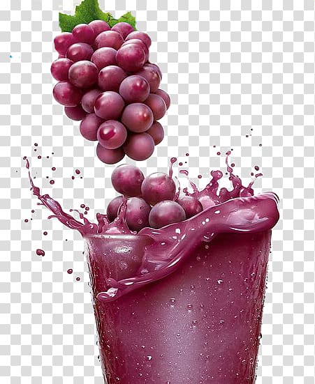 grape juice transparent background PNG clipart