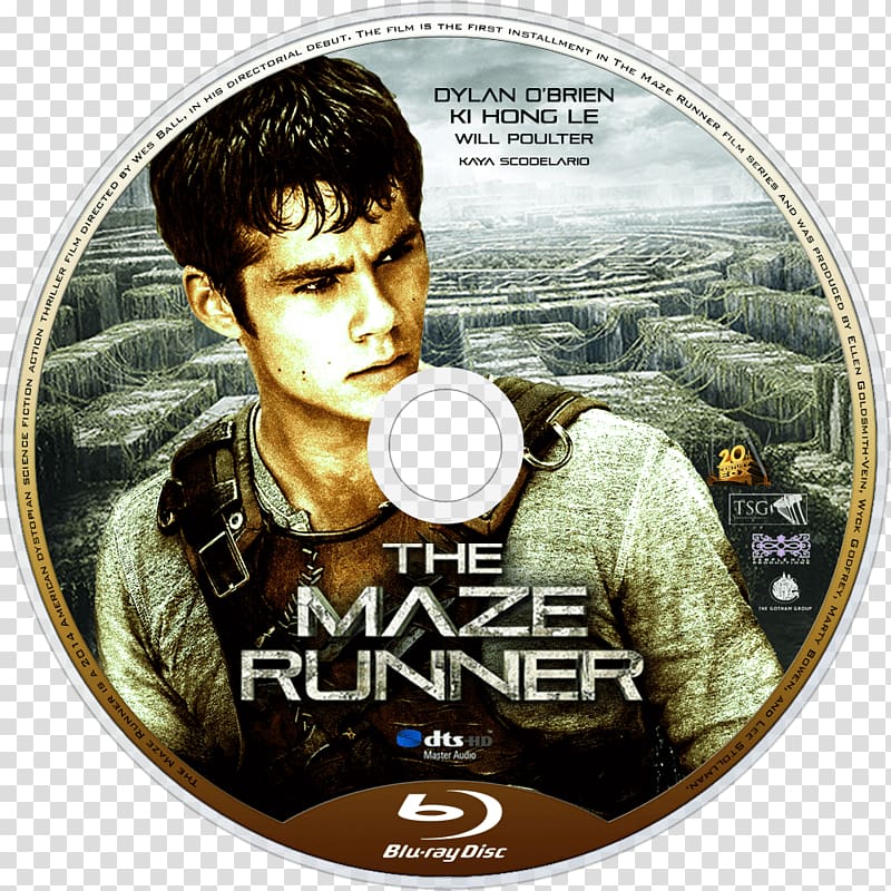 The Maze Runner Blu-ray disc 0 DVD, the maze runner transparent background PNG clipart
