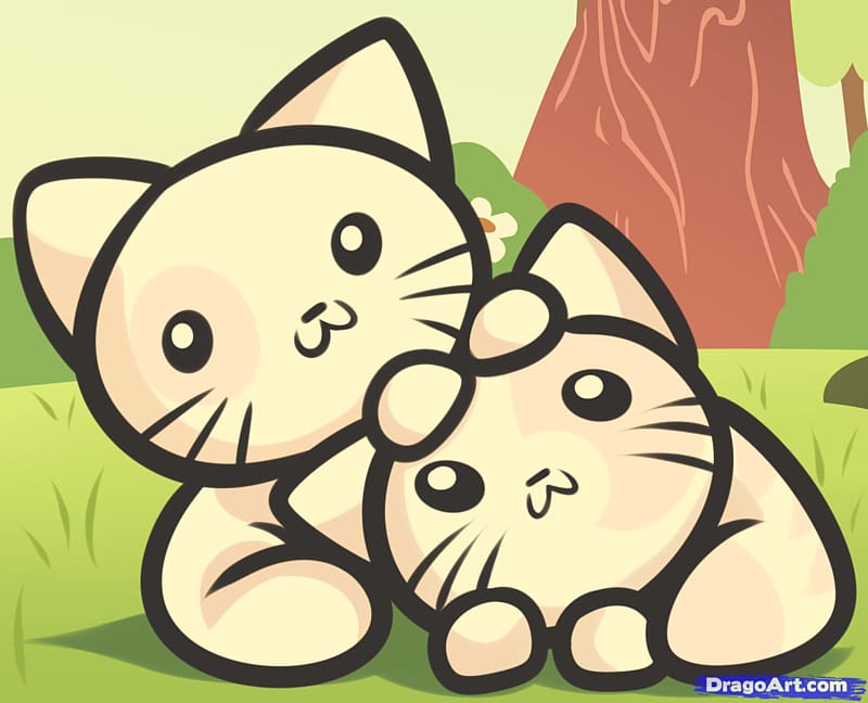 Kitten Cat Drawing Cuteness, Drawings For Kids transparent background PNG clipart