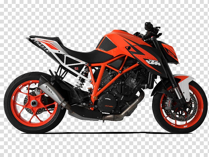 KTM 1290 Super Duke R KTM 1290 Super Adventure Exhaust system KTM 1290 Super Duke GT, motorcycle transparent background PNG clipart