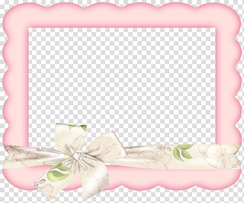 Pink frame , Elegant Pink Frame transparent background PNG clipart
