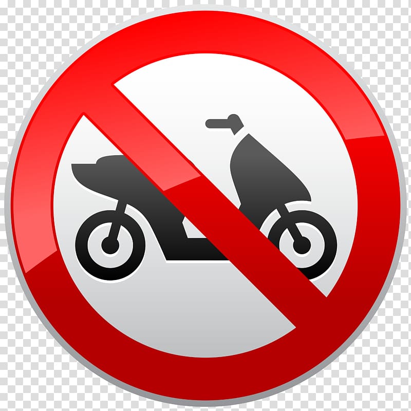 Motorcycle Car Warning sign, motorcycle transparent background PNG clipart