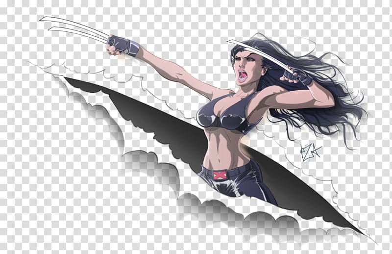 X-23 Wolverine Rogue Daken Marvel Comics, old fashioned transparent background PNG clipart