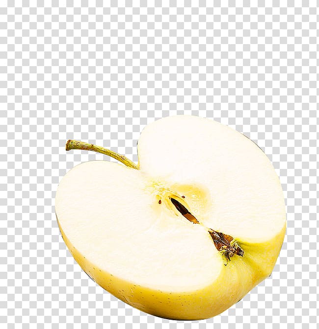 Still life Apple Flavor, Half an apple transparent background PNG clipart