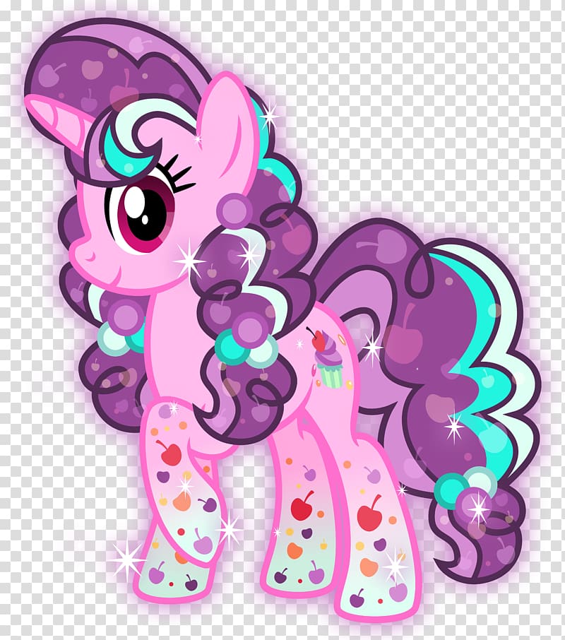 Pony Rainbow Dash Rarity Sweetie Belle Pinkie Pie, starlight effects transparent background PNG clipart