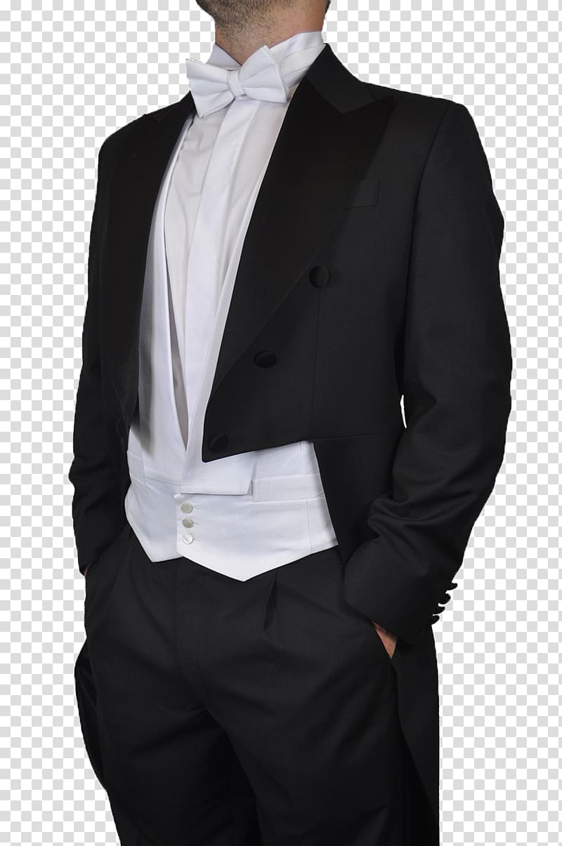 Tuxedo White tie Suit Lapel Jacket, suit transparent background PNG clipart