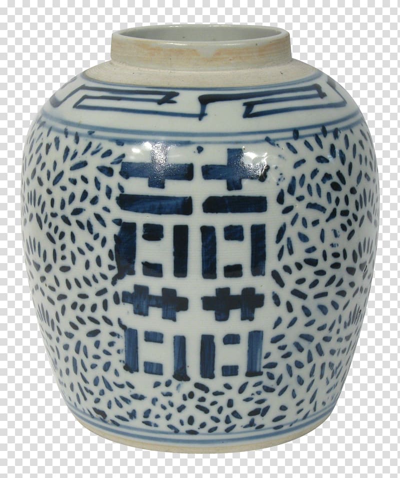 Blue and white pottery Vase Ceramic Jar Porcelain, vase transparent background PNG clipart