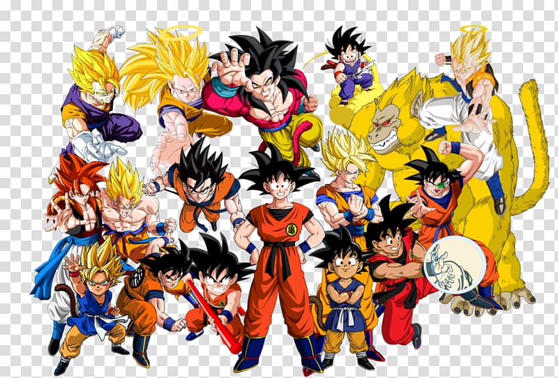 Goku Gotenks Kamehameha Super Saiya, all transparent background PNG clipart