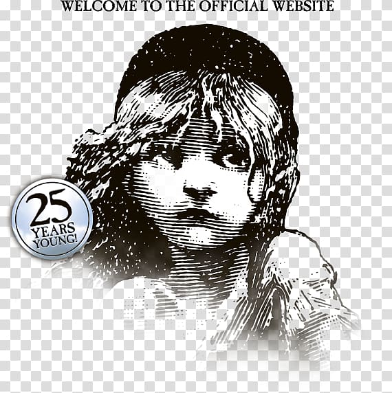 Jean Valjean Cosette Les Misérables Inspector Javert Playbill, chiku transparent background PNG clipart