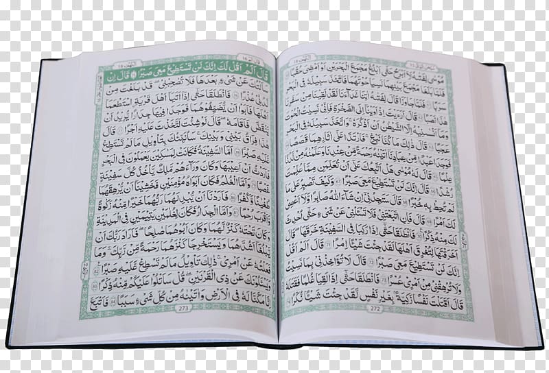 Quran Bible paper Book Page, Quran transparent background PNG clipart