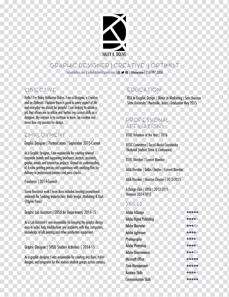 Résumé Template Cover letter Experience Diagram, personal resume transparent background PNG clipart
