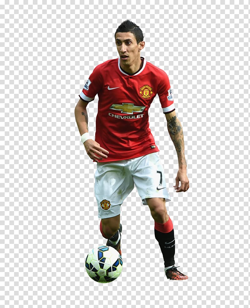 Manchester United F.C. Premier League Football player Sport, Di maria transparent background PNG clipart