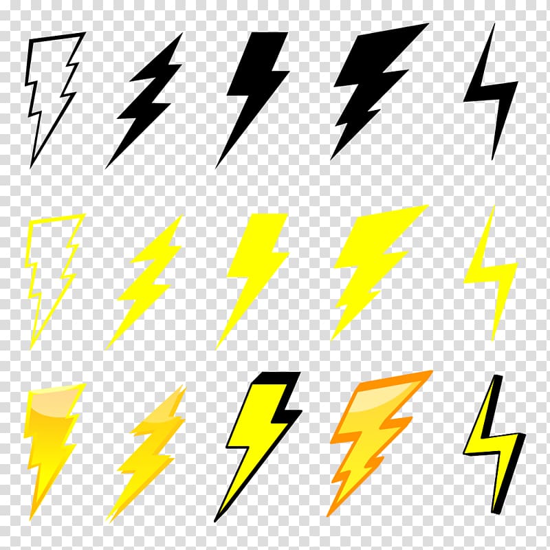 Thunder Transparent PNG Clip Art​