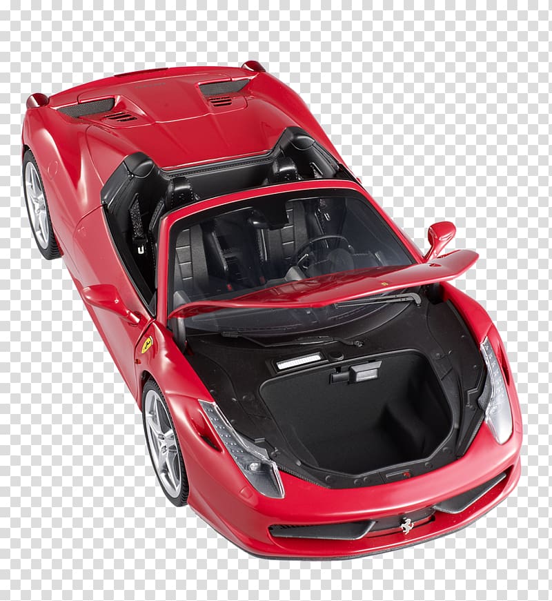 LaFerrari Sports car Ferrari 458 Spider, ferrari transparent background PNG clipart