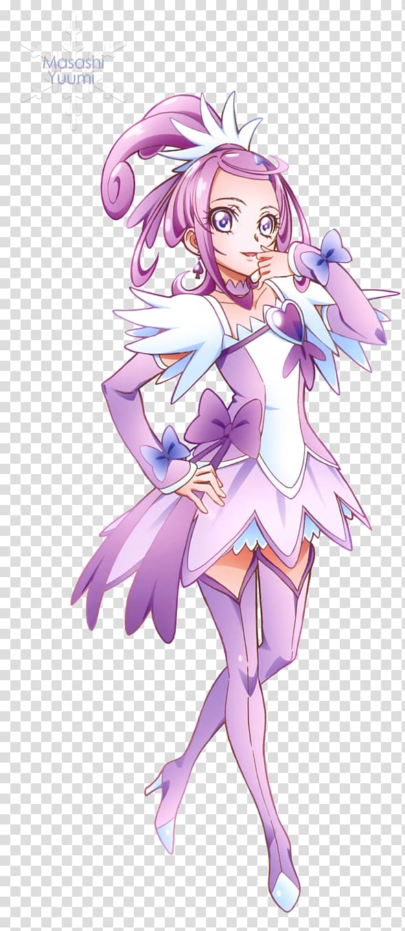 Makoto Kenzaki Pretty Cure Magical girl Rikka Hishikawa, glitter force doki doki glitter ace transparent background PNG clipart