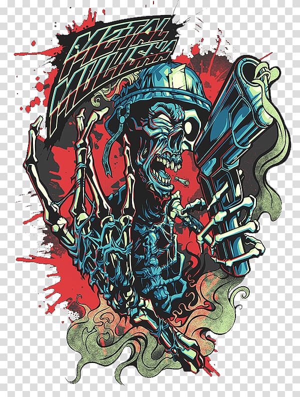 multicolored Metal Mulisha , Graffiti Comics, Skull Graffiti transparent background PNG clipart