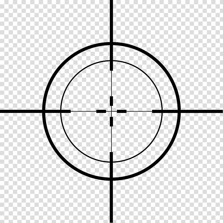 Reticle Symbol National Rifle Association Reflector sight Red dot sight, symbol transparent background PNG clipart