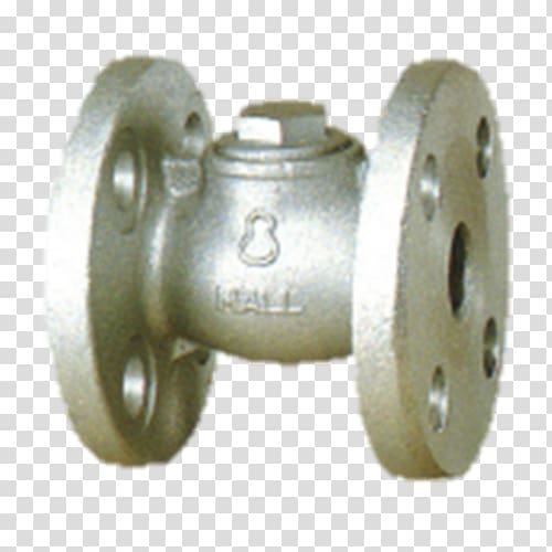 Check valve Steel Flange Ductile iron, Brass transparent background PNG clipart
